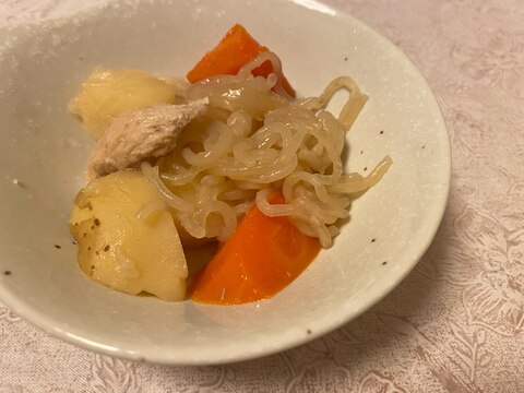 炊飯器でほったらかし 鶏むね肉じゃが